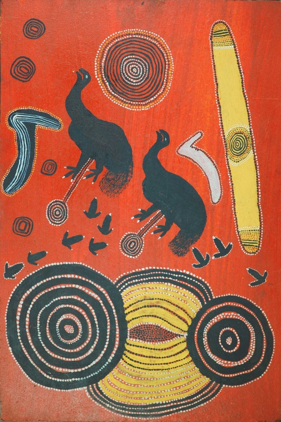 Charlie Tararu Tjungurrayi, Emu Ancestor