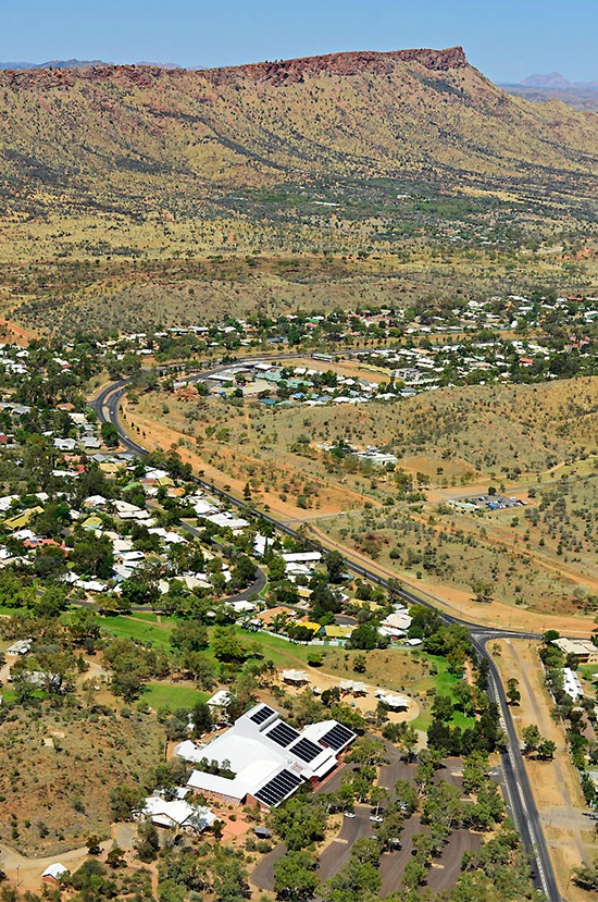 Araluen Cultural Precinct and MacDonnell Ranges