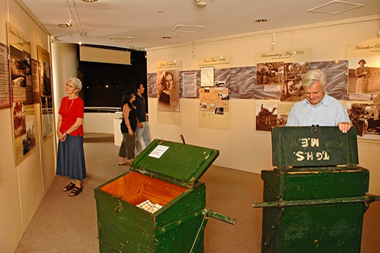 Strehlow Research Centre Display