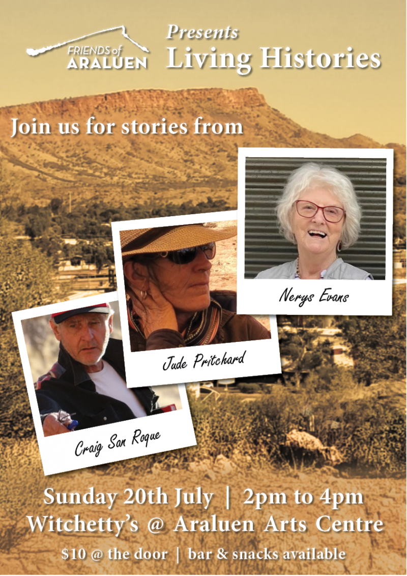 Living Histories - July 2025 Poster